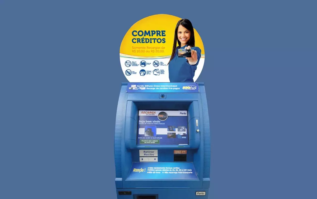 Riocard — Sinalização Lojas e Pontos de Atendimento