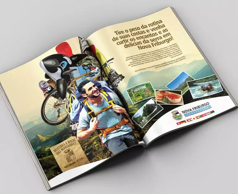 Prefeitura de Nova Friburgo — Anúncio Revista Turismo