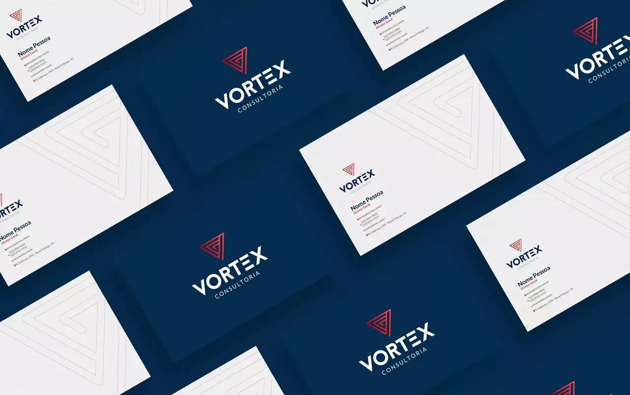 Vortex — Identidade Visual e Papelaria