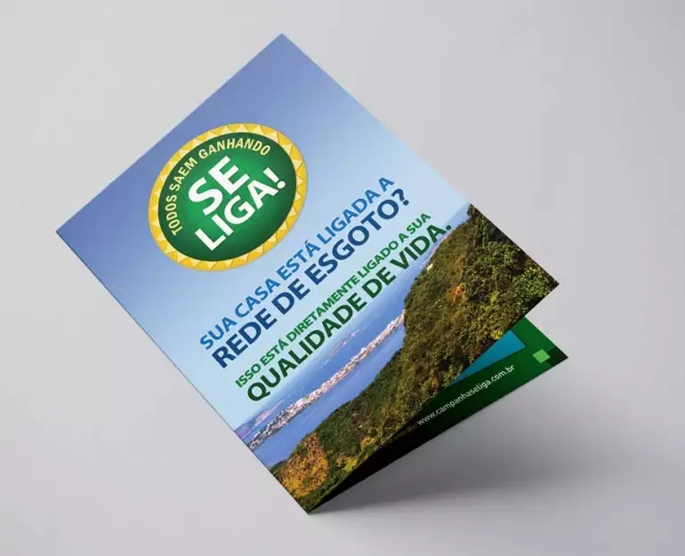 INEA — Folder Campanha Se Liga!