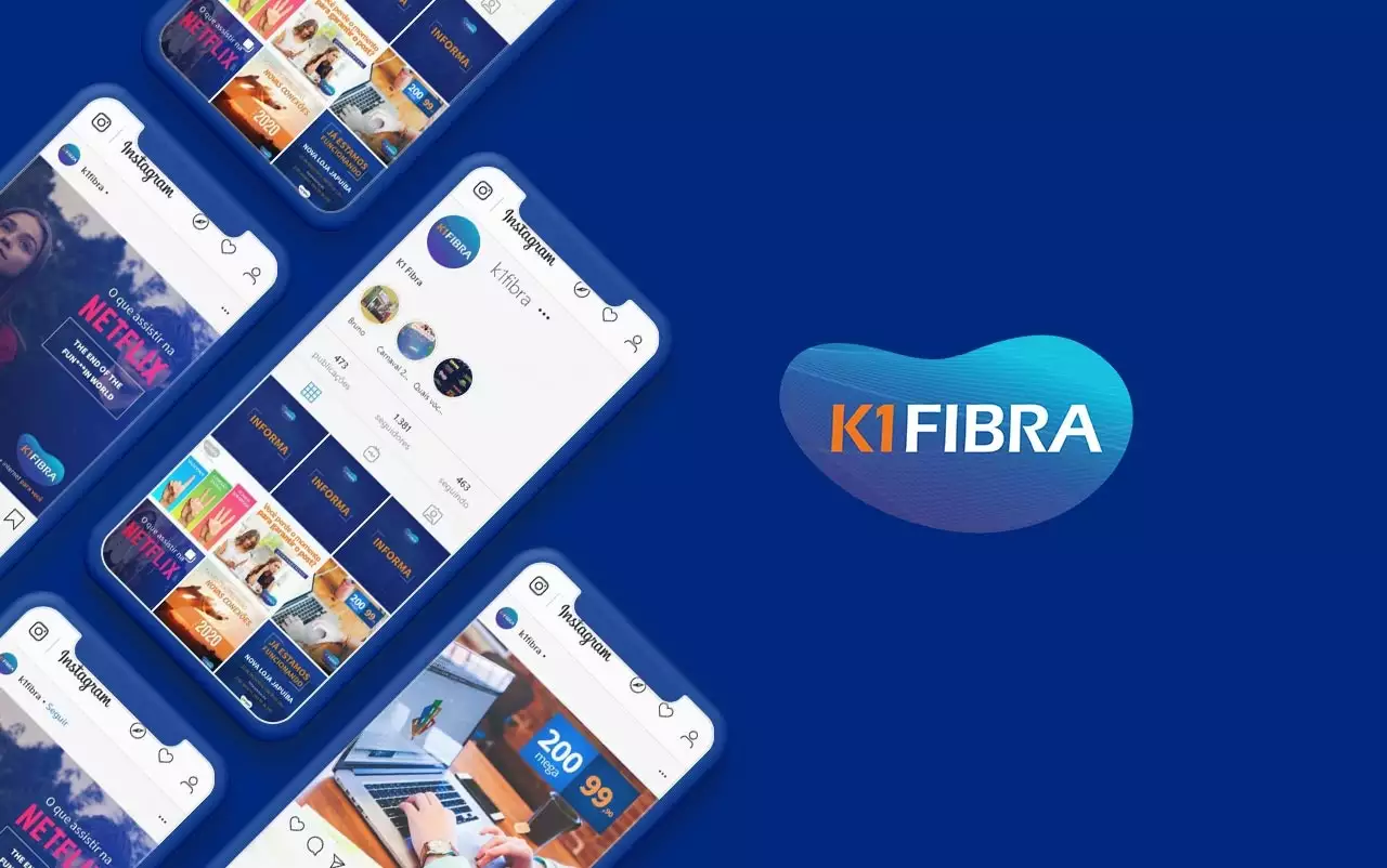 K1 Fibra — Gestão de Redes Sociais