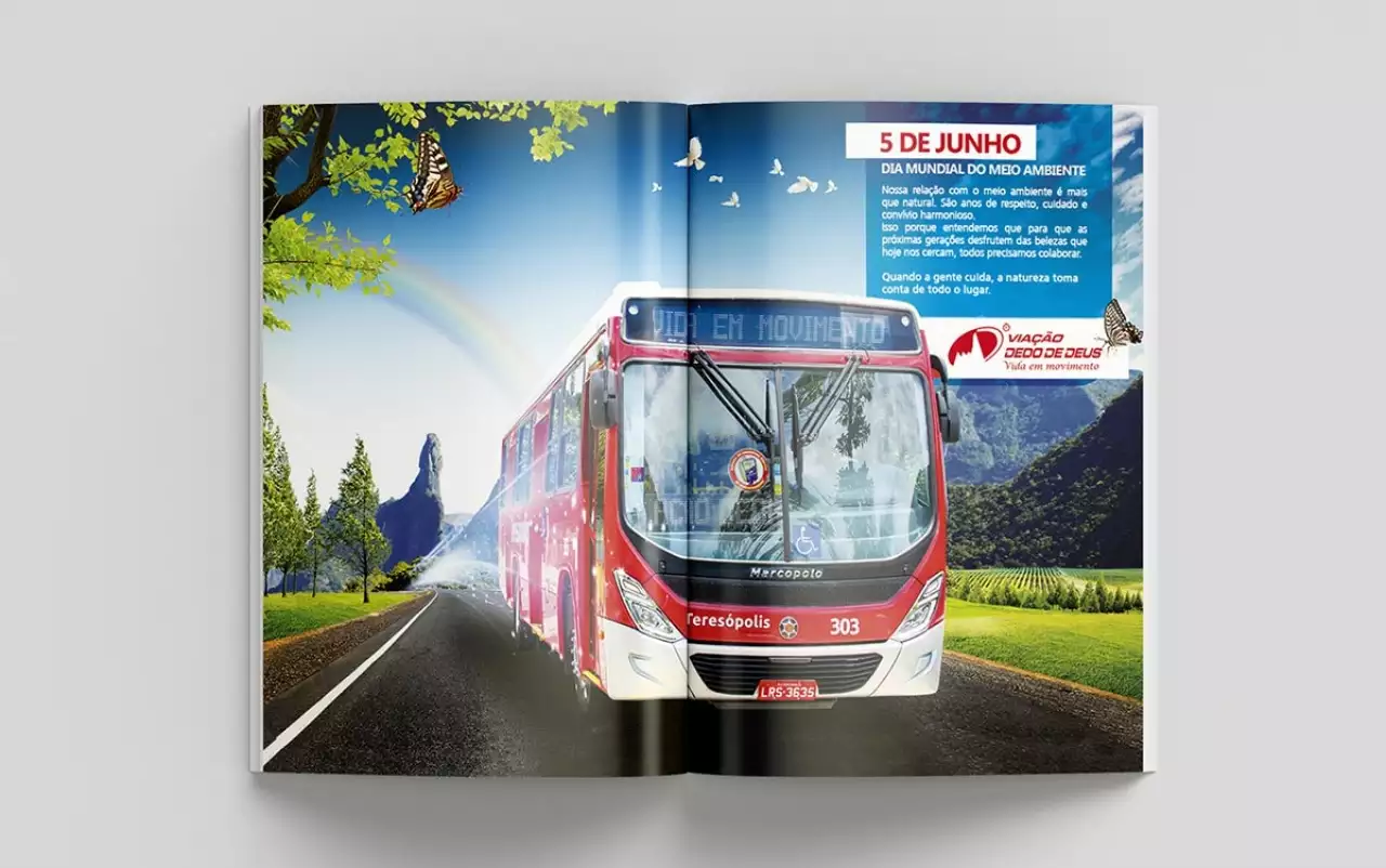 Dedo de Deus — Anúncios Revista