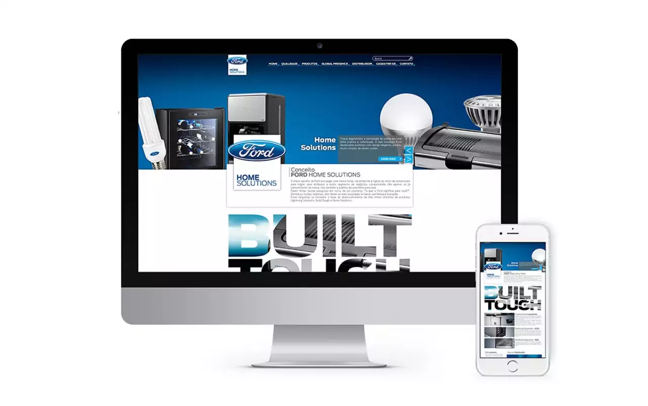 Ford Home Solutions — Site Institucional