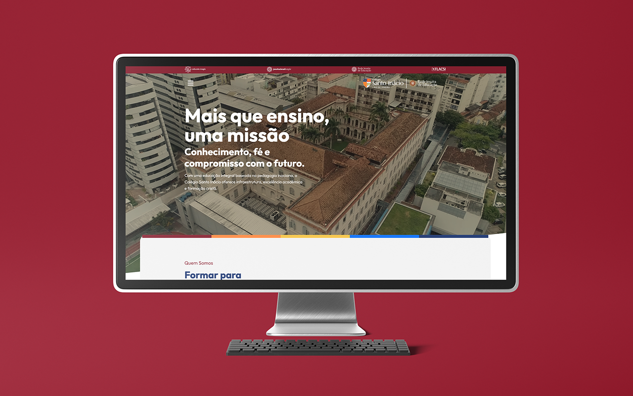 Colégio Santo Inácio — Site e Portal Institucional