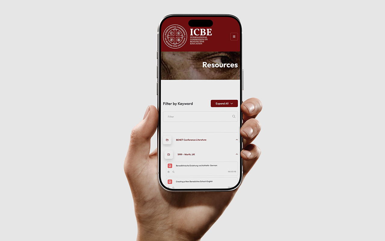 ICBE Benedictine Education — Site Institucional