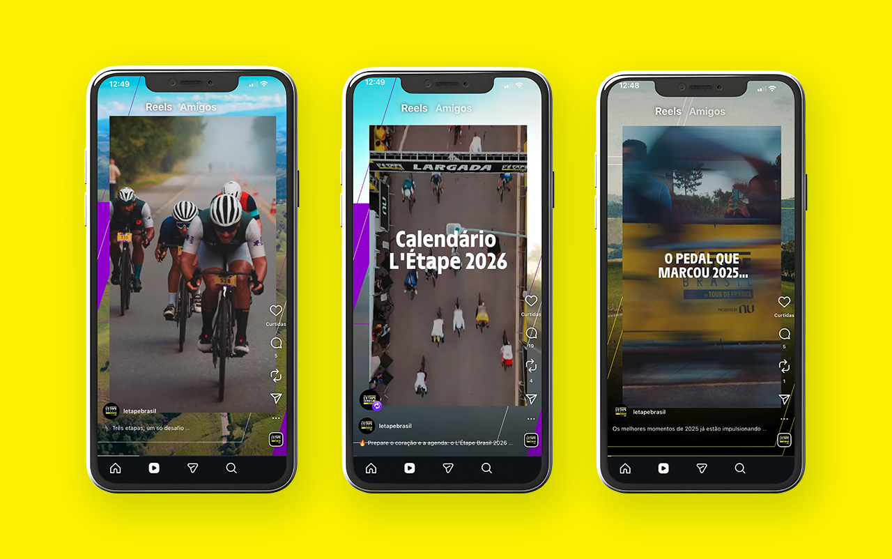 L'Etape — Vídeos curtos estilo Reels