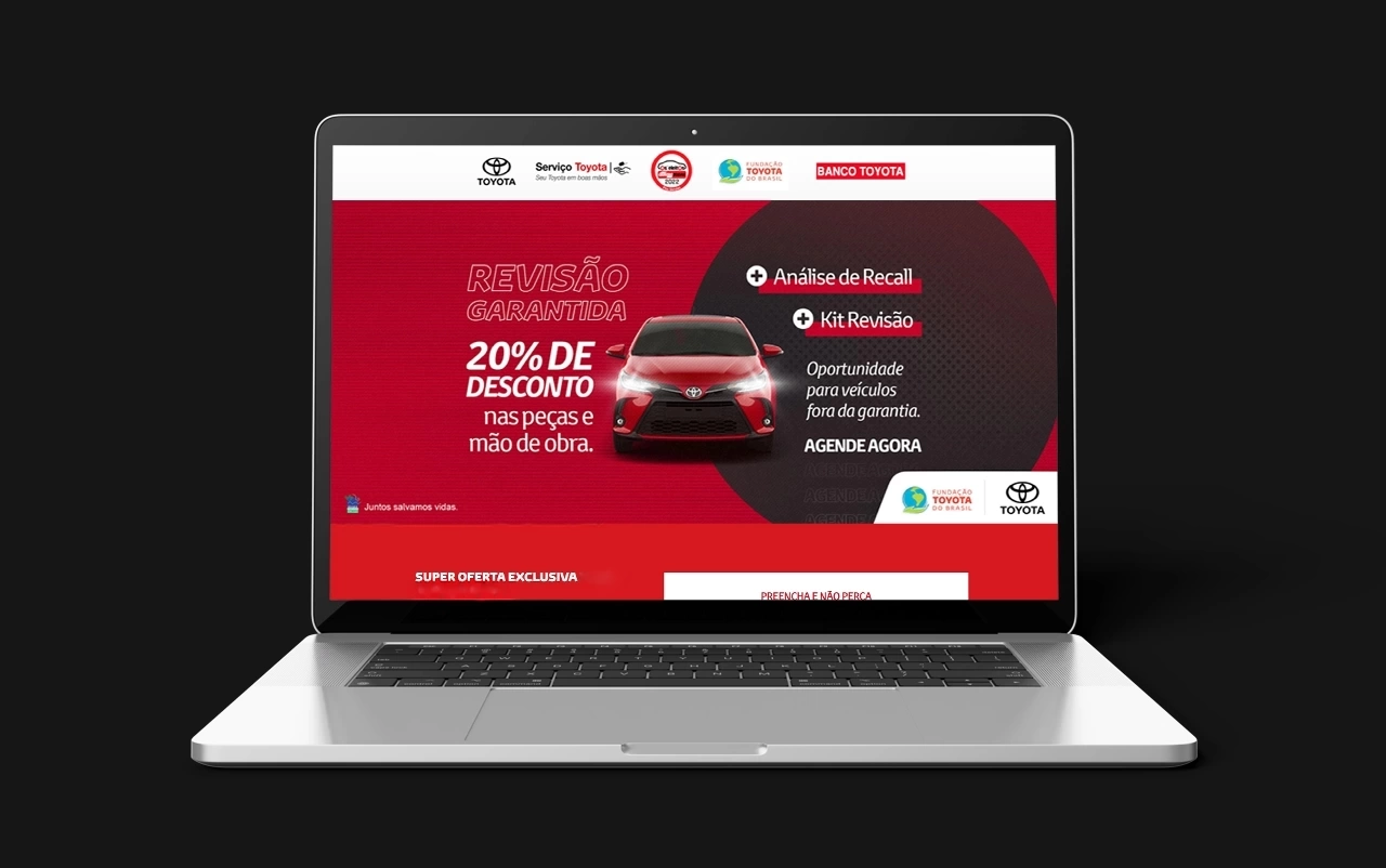 Toyota — Campanha Peças e Oficina