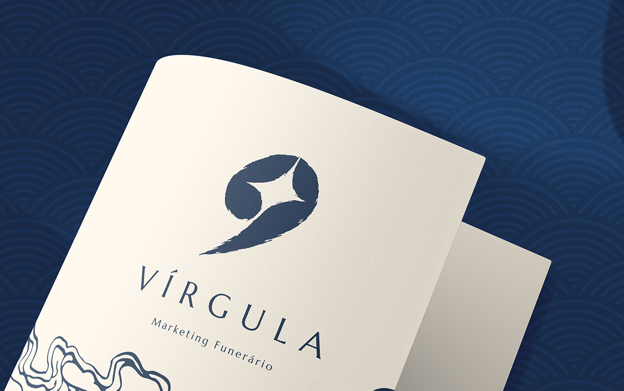 Vírgula — Identidade Visual e Papelaria