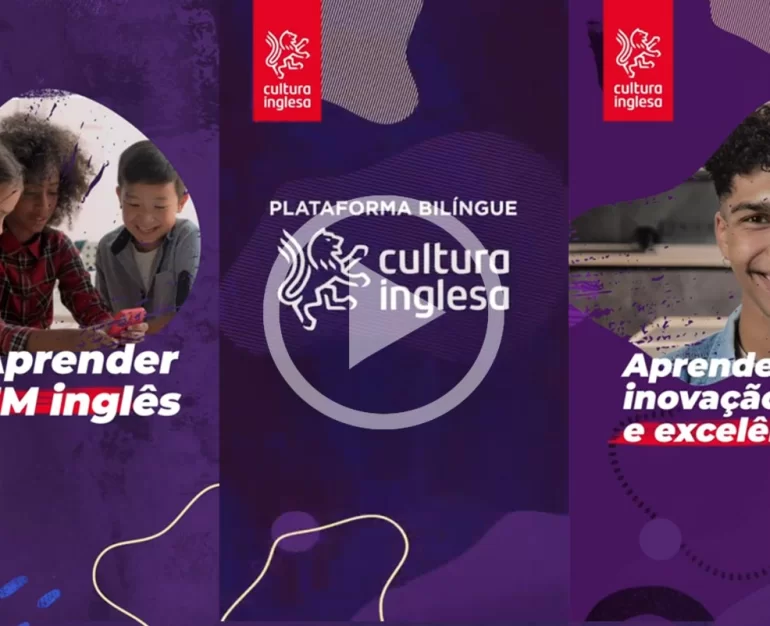 Cultura Inglesa Plataforma Bilíngue Vídeo de Boas Vindas